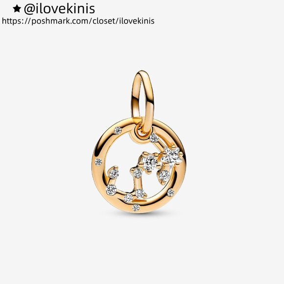 Pandora Scorpio Zodiac Dangle Charm - Picture 1 of 5